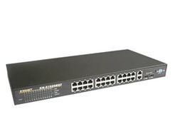 金浪 Kingnet KN-S1024GMF 網絡交換機外觀賞析 清晰大圖與精彩細節
