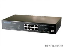 普萊德 Planet GSD-802S 網絡交換機產品總覽